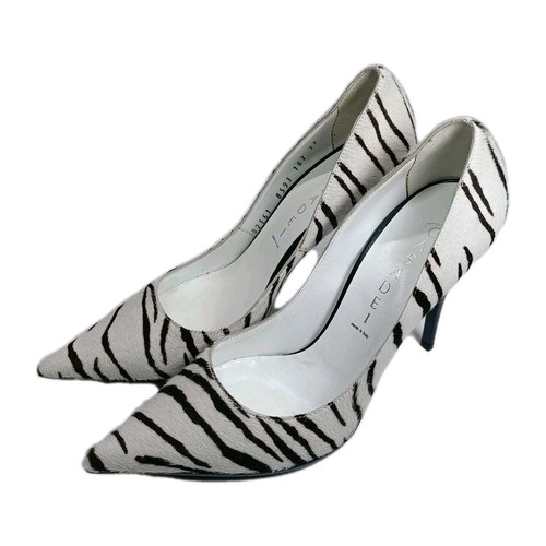 Casadei weiße pumps ponyhaar - casadei,