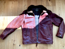 double helix leather jacket