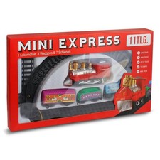 Spielzeug-Eisenbahn 11-teiliges Set Elektrische Lokomotive/Eisenbahn