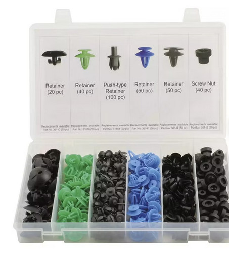 Sortiment befestigungs clips - sortiment, befestigungs-clips