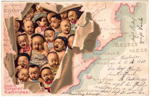 China kolonien kiautschou - kolonien, ak