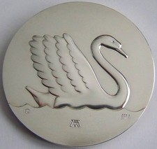 MÄRCHEN - Das hässliche Entlein -50 MM & 100 GRAMM SILBER -MEDAILLE SILBERBARREN