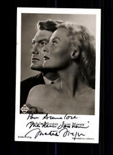 Jean Marais Michele Morgan Kolibri Karte 50er Jahre Original Signiert +A 174152