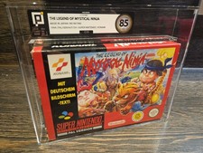 Snes Super Nintendo Spiel OVP CIB Pixel Grading The Legend Of Mystical Ninja