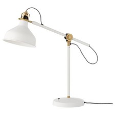 Schreibtischlampe Ikea RANARP, Arbeitsleuchte, elfenbeinweiß