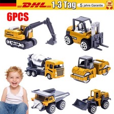 6Stück Baustellen Fahrzeuge