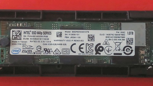 Intel ssd 660p series - 660p, 1tb