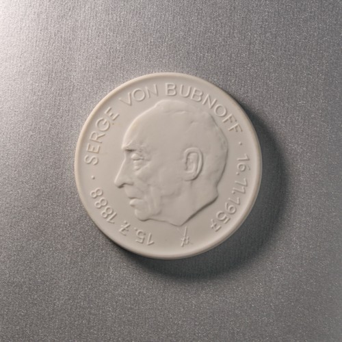 Meissen münze porzellan taler - porzellan,