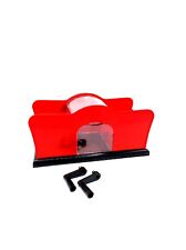 Relaxdays Manuelle Kartenmischmaschine - Rot/Schwarz (10031555)