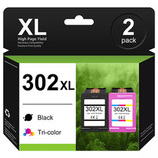 2er 302XL DRUCKER PATRONEN für HP 302 XL OfficeJet 3634 3636 3630 3831 3833 3835