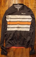 Rennradtrikot Santini Eco Sleek Bangal schwarz orange Größe L Racefit