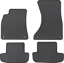 Gummimatten 4-Teile schwarz für Audi A5 Cabrio ab 2009-02/2017 Passform PETEX