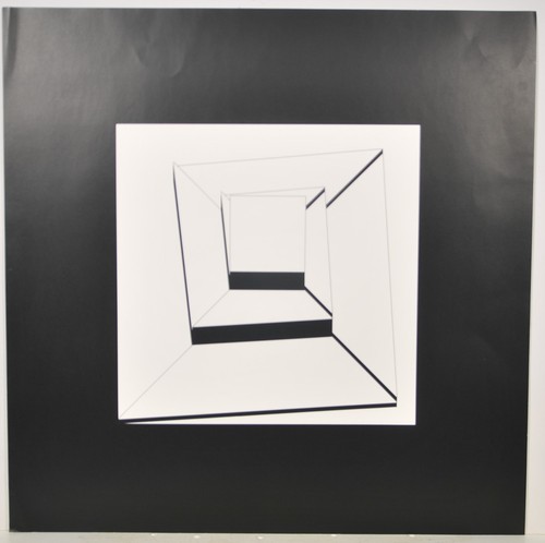 Erwin heerich lithographie - heerich, /lithographie