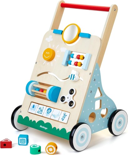 Lauflernwagen holz 1 - holz, 10-in-1