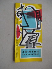 Werbe-Heft " Filmkamera Admira