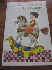 E2003) ALTES KINDERBUCH PFERDCHEN LAUF GALOPP EVA JOHANNA RUBIN DAUSIEN VERLAG