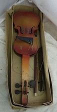 alte Blech Geige Blechspielzeug