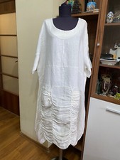 LA BASS WHITE HEAVY LINEN