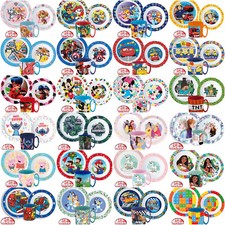 Kinder Geschirr Set Frühstücksset Mikrowelle Teller Schale Becher Disney Patrol