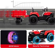 Kinderfahrzeug Traktor bis 10 km/h Elektrotraktor Kinderauto Kindertraktor