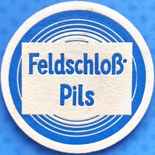 Alter Bierdeckel Feldschloß-Pils Wuppertal um 1940-50