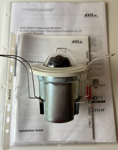 Axis m3014 fixed dome - m3014,
