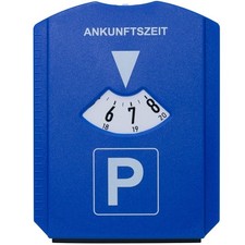 Parkscheibe Blau mit