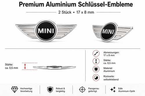 Mini cooper schlüssel - 2x,