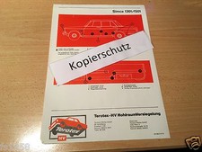 Simca 1300 - 1301 - 1501