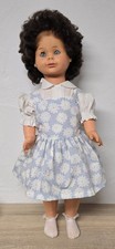 Spielpuppe Puppe Lissi Bätz Doll 80 cm Schlafaugen  Vintage