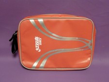 DHS große Tischtennisschläger Double Case für 1 oder 2 Schläger Tasche Hülle rot