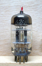 12AT7WA USA 6201 Tube RED TIP