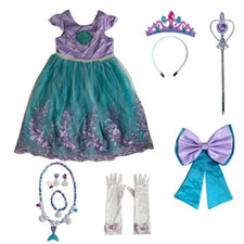 Kostüm Kinderkostüm Prinzessin, Meerjungfrau, Kleid, 120