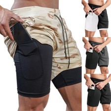 Herren 2 in 1 Shorts Running