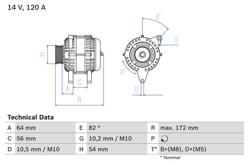 Bosch lichtmaschine opel - bosch,