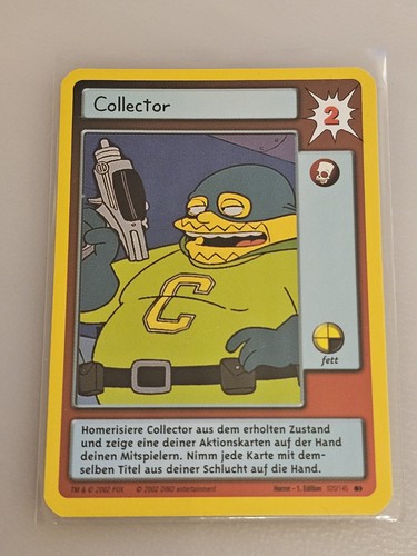 Simpsons sammelkartenspiel tcg - simpsons,
