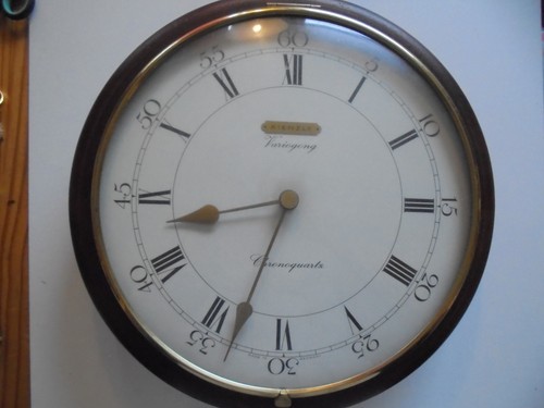 Wanduhr kienzle holz - wanduhr,
