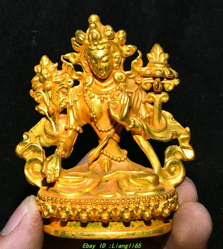Xizang bronze vergoldet - 3.3'',