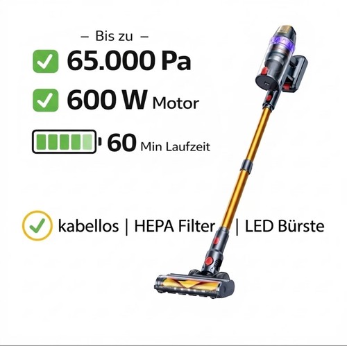 600w v11 akku staubsauger - akku,