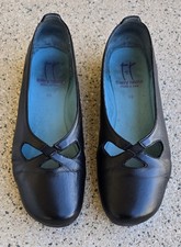 Komfort-Ballerinas, schwarz