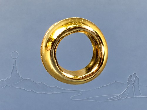 Lego der eine ring - eine, gold