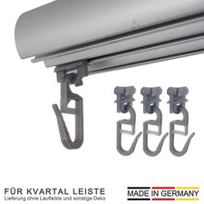 ULROAD 10 Gardinenhaken Gleiter Gardinen Haken für IKEA Kvartal 701.886.83 WOW