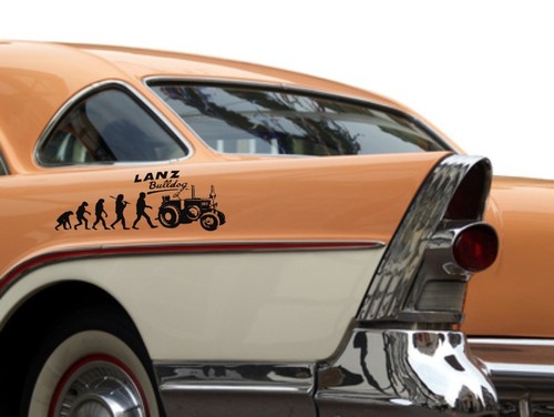 Kfz aufkleber evolution - kfz-aufkleber-,