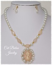 Antik Barock Kette mit Kamee