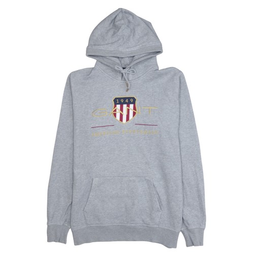 Grauer pullover hoodie - grauer, herren