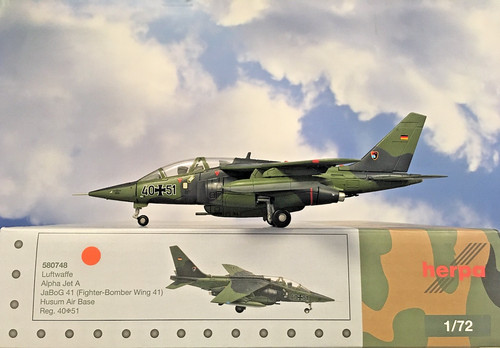Herpa wings alpha jet a - ,