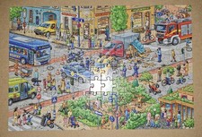 Schönes Detektiv Puzzle ab 7