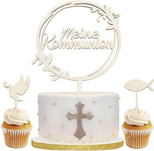 Kommunion Cake Topper,Taufe