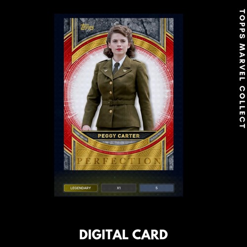 Topps marvel collect peggy - topps,