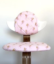 Sitzpolster  Sitzkissen für Nomi Hochstuhl von Evomove, Handarbeit, beidseitig 